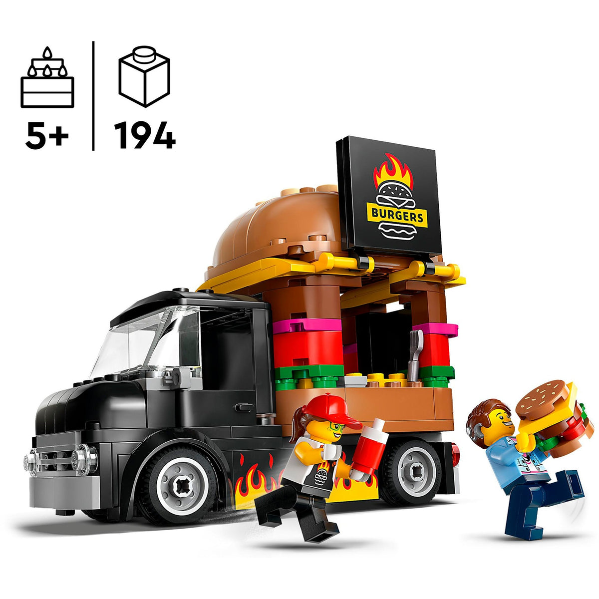 Lego city 60404 hamburgertruck