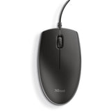 Trust primo keyboard mouse set, desktopset (zwart, us lay-out, membraan)