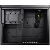 Silverstone sst-gd09b-c htpc behuizing (zwart | 1x usb-a | 1x usb-c)
