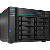 Asustor lockerstor 10 as6510t nas (zwart)