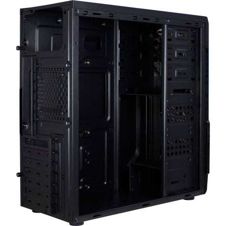 Inter-tech b-30 midi tower behuizing (zwart | 2x usb-a)