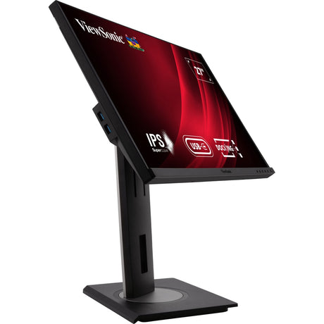 Viewsonic vg2756-4k docking monitor 27 (zwart (mat), 1x displayport, 2x hdmi, 1x usb-c, 2x usb-a, 1x rj-45)