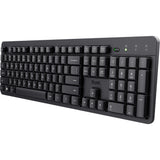 Trust ody ii draadloos toetsenbord (zwart, eu lay-out (qwerty), membraan, stil)