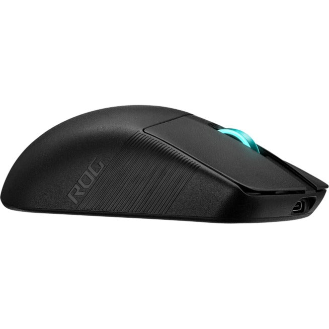 Asus rog harpe ace aim lab edition gaming muis (zwart, 100 - 36.000 dpi, usb 2.0, 2,4 ghz, bluetooth, rgb leds)