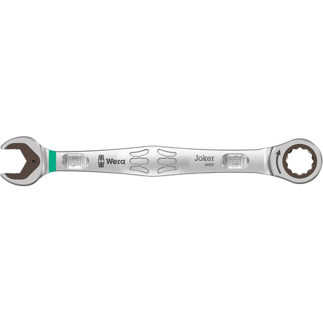 Wera 9631 magneetstrip 6000 joker 2 steek-ringratelsleutelset moersleutel (5‑delig)