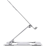Act connectivity laptopstandaard aluminium (aluminium, opvouwbaar, traploos in hoogte verstelbaar)