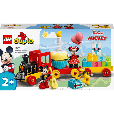 Lego duplo | disney mickey %26 minnie verjaardagstrein, bouwbaar speelgoed voor peuters 10941