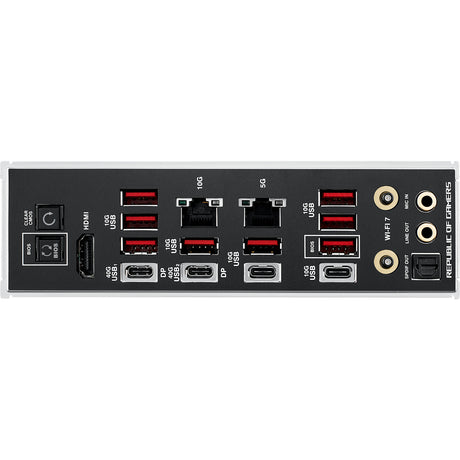 Asus rog crosshair x870e extreme socket am5 moederbord (10gb-lan, 5gb-lan, wi-fi 7, bt, sound, atx)