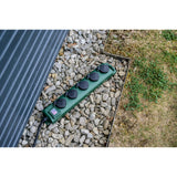 Brennenstuhl super-solid sl 554 de ip54 tuinstekkerdoos 5-voudig 5m h07rn-f 3g1,5