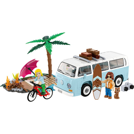 Cobi volkswagen t2a kombi constructiespeelgoed (schaal 1:35)