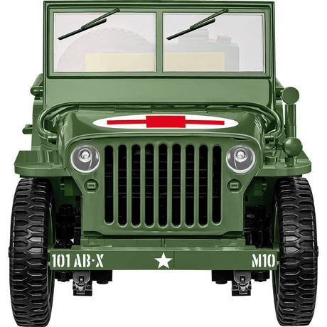 Cobi historical collection - willys mb medical constructiespeelgoed (schaal 1:12)
