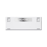 Mchose g98 pro gray blue flame orange wireless tri-mode custom mechanical, gaming toetsenbord (grijs blauw, us lay-out, ttc flame orange, 98%, rgb, hot swap, double-shot pbt, draadloos bluetooth usb-c)