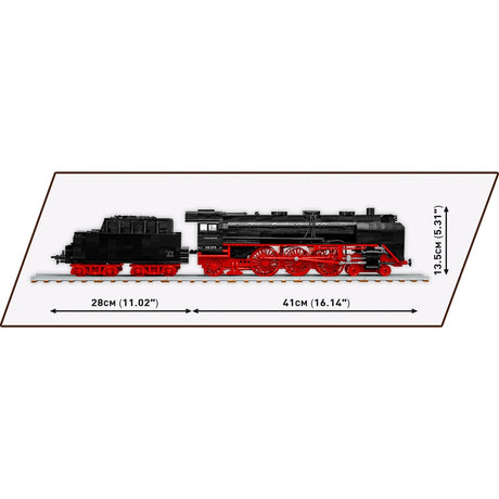 Cobi historical collection - dr br 03 steam locomotive constructiespeelgoed (schaal 1:35)