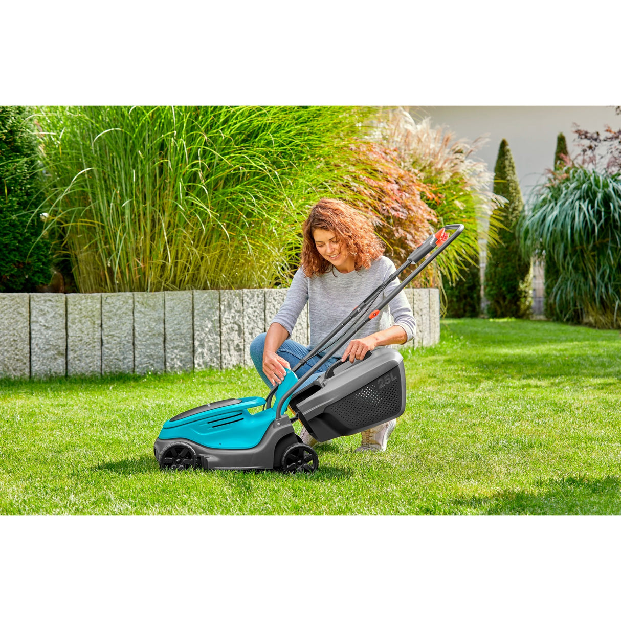Gardena powermax 30 18v p4a solo grasmaaier accu zonder accu, zonder lader 18 v snijbreedte max. 300 mm