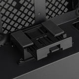 Silverstone milo 12 mini tower behuizing (zwart | 2x usb-a | 1x usb-c)