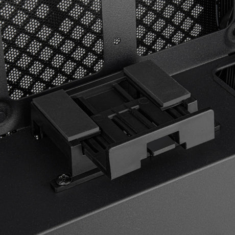 Silverstone milo 12 mini tower behuizing (zwart | 2x usb-a | 1x usb-c)
