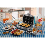Ariete party time tosti cupcake maker 1972 01 sandwichmaker (lichtblauw)