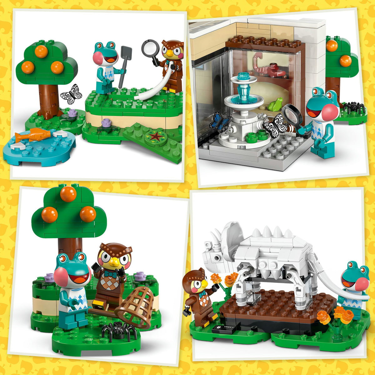 Lego ® animal crossing™ blathers' museumcollectie - 77056