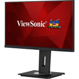 Viewsonic vg2448a-2 24 monitor (zwart (mat) zilver, 1x hdmi, 1x displayport, usb-c, usb-a, sound, 100hz)