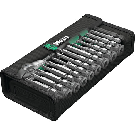 Wera 8100 sa 6 zyklop speed-ratelset 1 4 gereedschapsset (28-delig)