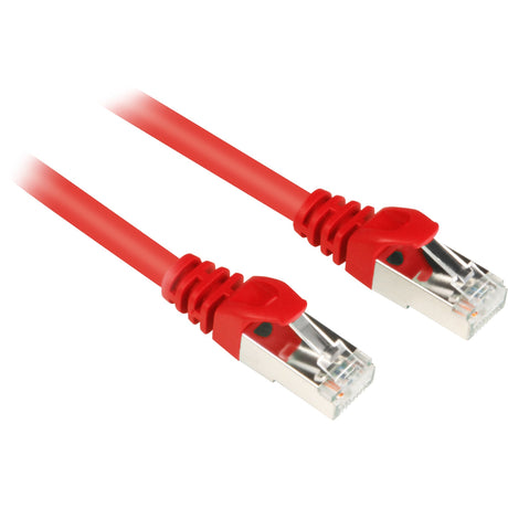 Sharkoon netwerkkabel sftp, rj-45 met cat.6 (rood, 5 meter)