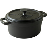 The windmill bbq pan l bak- braadpan (zwart, ø 23 cm | 3.6 liter)