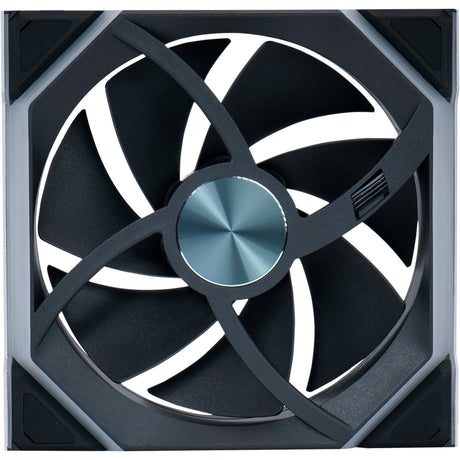 Lian li uni fan sl120 wireless rgb case fans (zwart, 3 stuks, 120 x 124.5 x 28 mm, pwm)