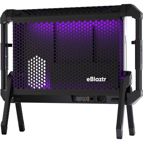 Eblaztr pc-case desktop behuizing (zwart (mat))