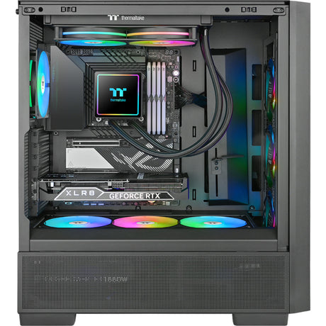 Thermaltake th240-s v3 argb sync aio liquid cooler waterkoeling (zwart)