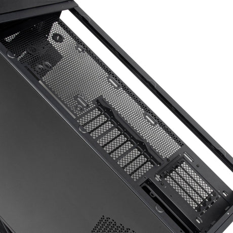 Silverstone alta f2 big tower behuizing (zwart | 4x usb-a | 1x usb-c | tempered glass)