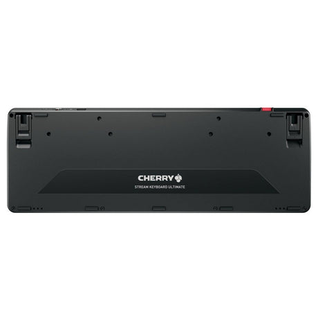 Cherry stream desktop ultimate draadloze desktopset (zwart, us lay-out (qwerty), sx-schaartechnologie, 100%, 4000 dpi, white leds, abs, 2.4 ghz bluetooth usb)