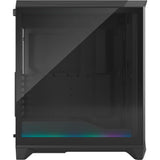 Fractal design meshify 3 ambience pro rgb midi tower behuizing (zwart | 2x usb-a | 1x usb-c | rgb | tempered glass)