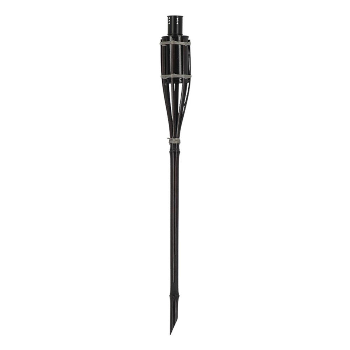 Esschert design fakkel bamboe zwart dia5,5x60 cm