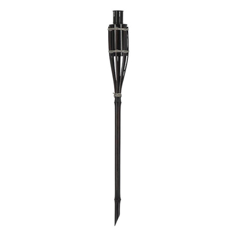 Esschert design fakkel bamboe zwart dia5,5x60 cm