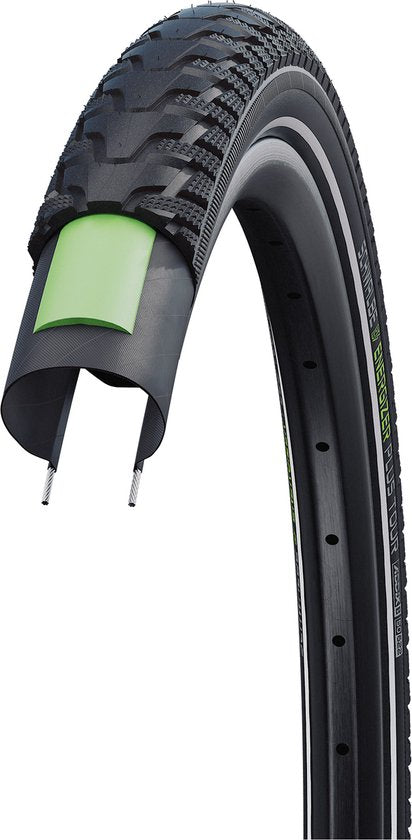 SCHWALBE TIRE 28-2.00 (50-622) Plus Tour Perf. SW R