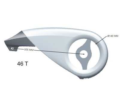 Kettingscherm Hesling tension 46t