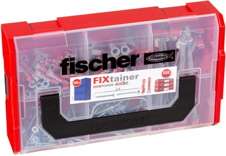 Fischer fixtainer duopower duotec pluggen met schroeven