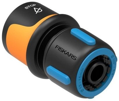 Fiskars slangkoppeling, 13-15 mm (1 2-5 8'') stop – 1027079