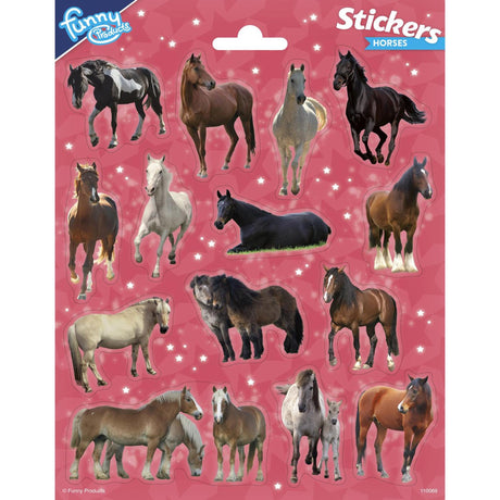 Funny products paarden stickers