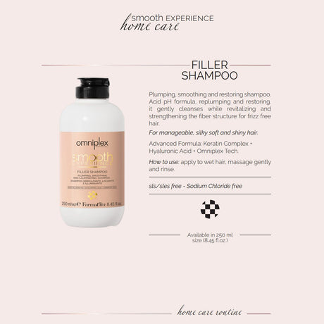 Farmavita omniplex smooth experience filler shampoo 250ml