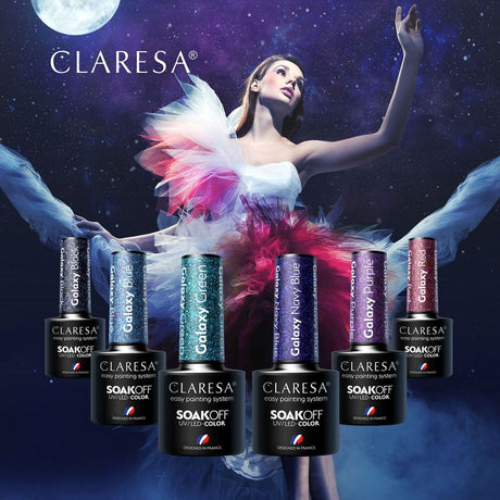 Claresa uv led gellak 5ml galaxy purple