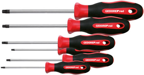 Gedore red | r38402006 | 2c-schroevendraaierset tx | 6-delig - r38402006