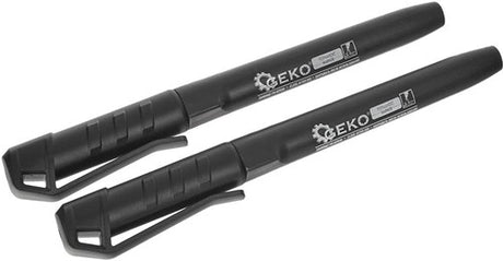 Enzo geko permanente bouwmarker zwart 2 stuks - 6453350
