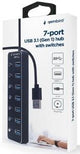 Enzo gembird usb 3.1 hub 7 poorts - 9510509