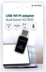 Enzo gembird usb wifi adapter 2.4 5ghz 1300 mbps - 9510285