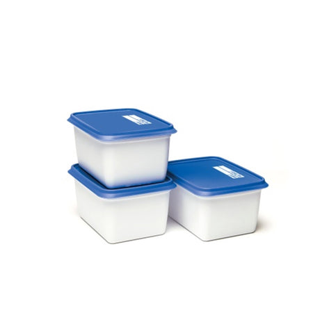 Alaska day to day - diepvriesdozen - 3x 1000 ml - diepvries vershoudbakjes - stapelbare bewaarbakjes - bpa-vrije bewaardozen - vaatwasbestendig microgolfoven veilige vershouddozen - gemaakt in belgië
