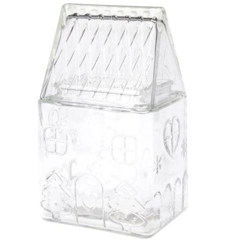 Home styling voorraadpot glas 1500ml huismodel