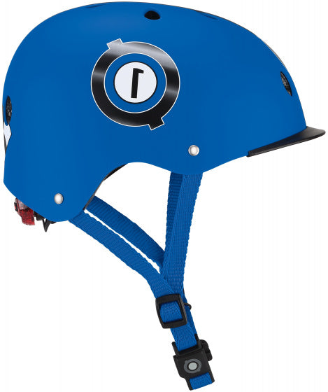 Globber Lights Helmet Blue Størrelse 48-53 cm