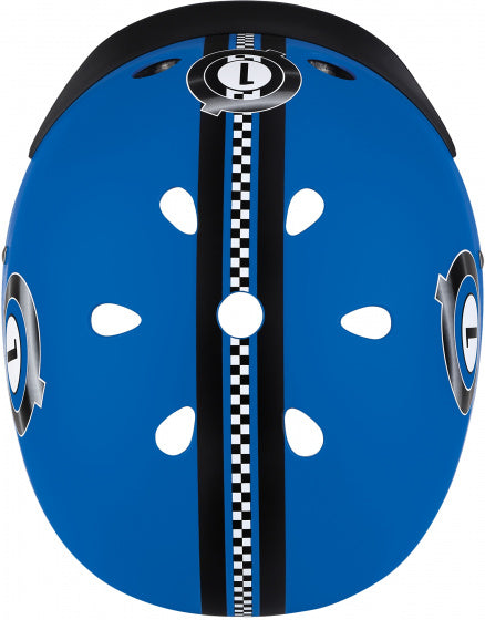 Globber Lights Helmet Blue Størrelse 48-53 cm