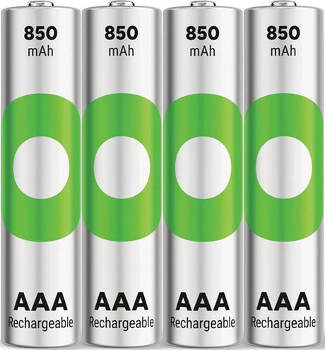 Gp oplaadbare aaa-batterijen 850mah nimh 4pk